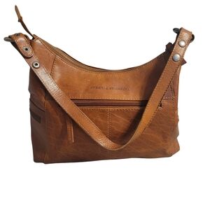 Spikes & Sparrow Brown Genuine Leather Bag